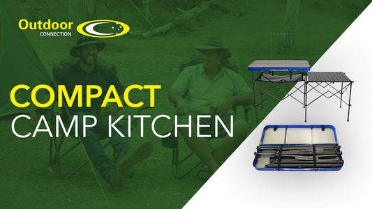 Outdoor Connection Compact Camp Kitchen Features
