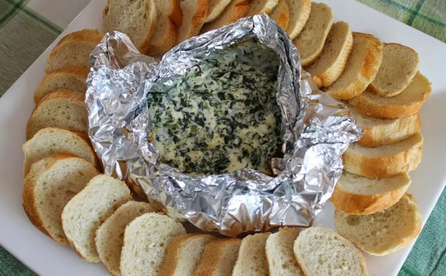 Campfire Spinach Dip