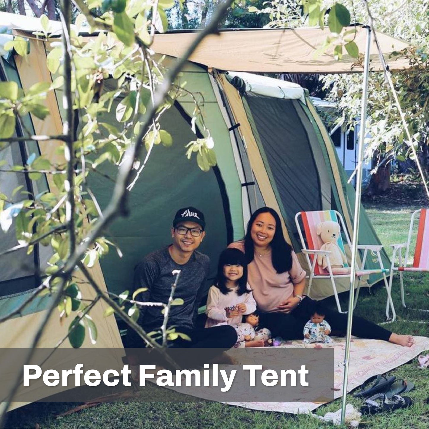 Outdoor Connection Brampton 3R Family Dome Tent