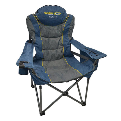 Outdoor Connection Burly Lumbar Quad Fold Chair